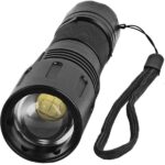 3000 Lumen LED Self Defense Zoomable Flashlight